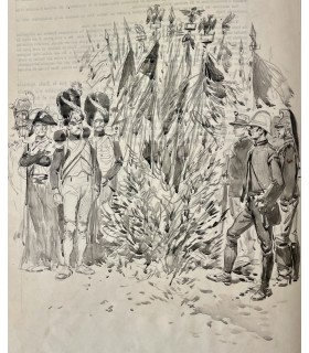 RICHARD (Jules). L'Armée française. Types et uniformes. Illustrations d'Edouard Detaille. Reliure de Chambolle-Duru.