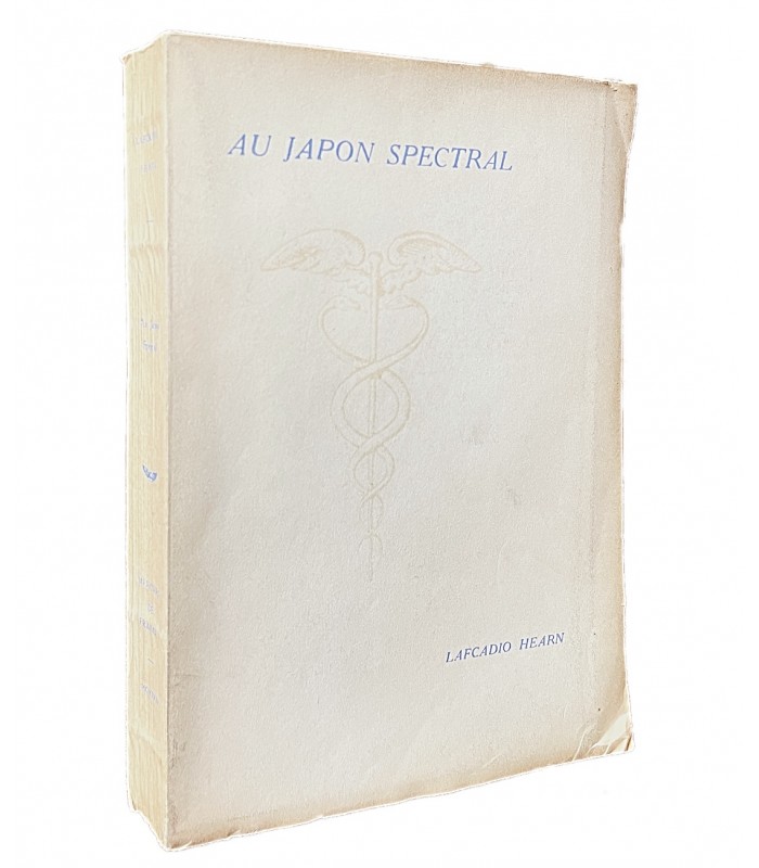 HEARN (Lafcadio). Au Japon spectral. Edition originale. Un des 55 exemplaires numérotés sur vélin, seul tirage sur grand papier.