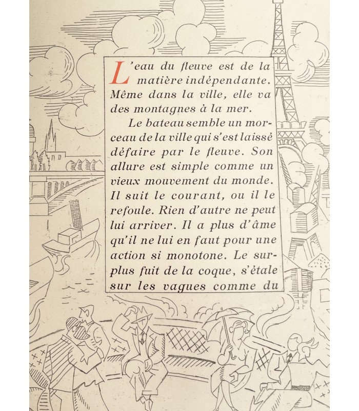 ROMAINS (Jules). Puissances de Paris. Eaux-fortes d'André Lhote.