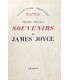 SOUPAULT (Philippe). Souvenirs de James Joyce. Edition originale. 2 photographies reproduites représentant James Joyce.