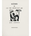 LEIBOWITZ (René). Scènes de la vie musicale aux U.S.A. Composition Art déco par Bernard Becan.