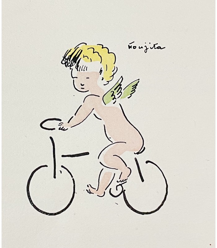 BRINDEJONT-OFFENBACH (Jacques). Les Divertissements d'Eros. Illustrations de Foujita.