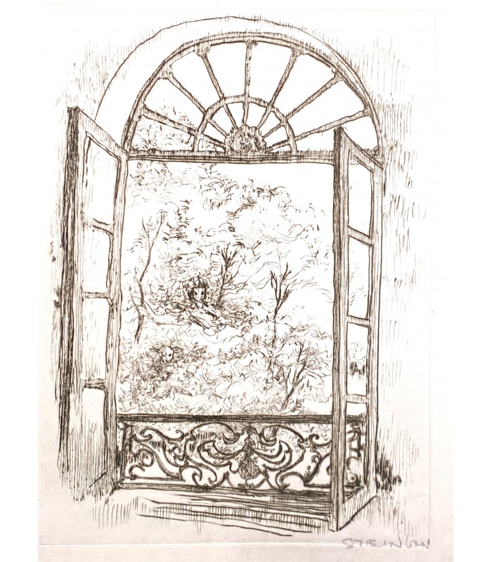 GENEVOIX (Maurice). L'Enfant et le château. Edition originale, illustrée par Steinlen.