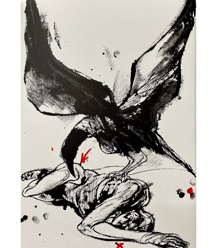 MALRAUX (André). Les Noyers de l'Altenburg. Lithographies et eaux-fortes originales de Vladimir Velickovic.