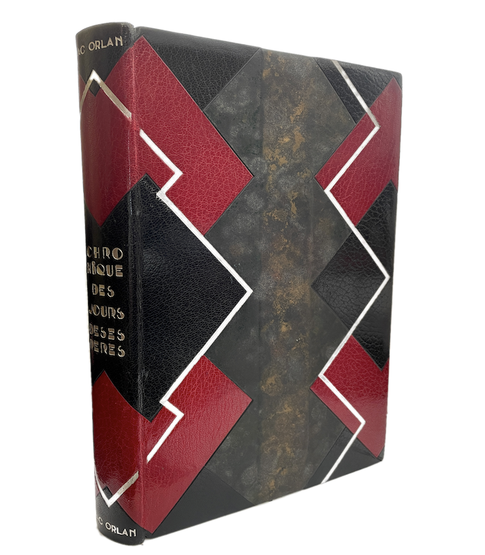 MAC ORLAN (Pierre). Chronique des jours désespérés. Edition originale. Lithographies d’Henry Mirande. Reliure de Paul Bonet.