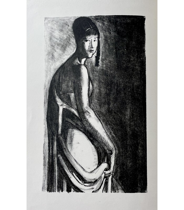 MAC ORLAN (Pierre). Chronique des jours désespérés. Edition originale. Lithographies d’Henry Mirande. Reliure de Paul Bonet.