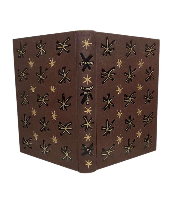 SARTRE (Jean-Paul). Les Chemins de la liberté III. La Mort dans l'âme. Edition originale. Cartonnage NRF Mario Prassinos.