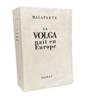 MALAPARTE (Curzio). La Volga naît en Europe. Traduction Juliette Bertrand. Edition originale.