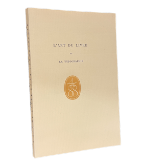 HAUMONT (Jacques). L'Art du livre et la typographie. Belle édition typographique. Exemplaire du premier tirage.