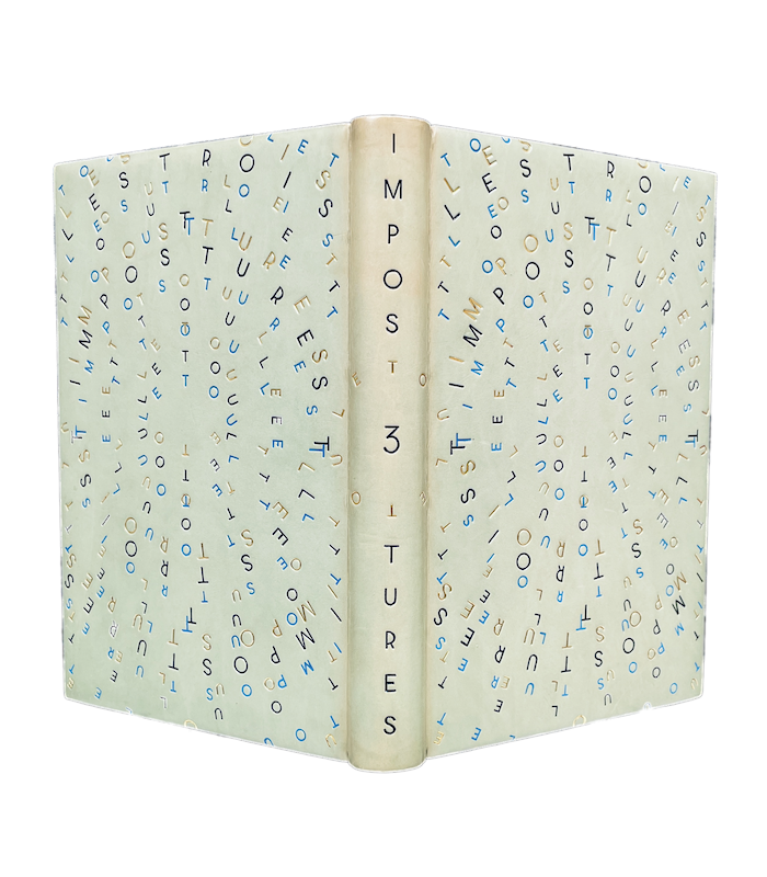 TOULET (Paul-Jean). Les Trois impostures. Gravures de Laboureur. Reliure de Creuzevault.