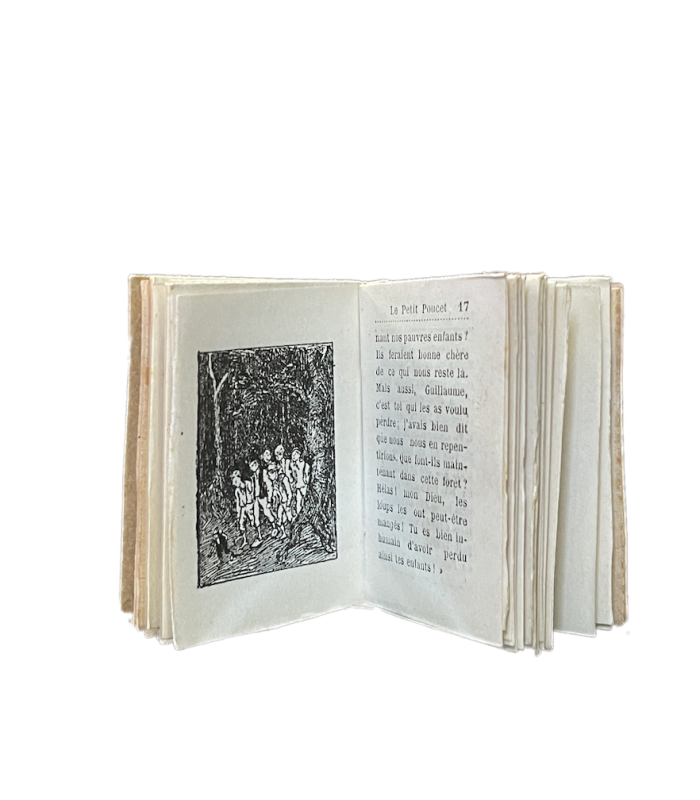 [MINUSCULE] PERRAULT (Charles). Le Petit Poucet. Illustrations de Steinlen.