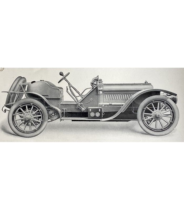 [AUTOMOBILE] KISTEMAECKERS (Henry). Il était une fois une Automobile … Brasier. Illustrations de Vincent.