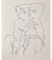 COCTEAU (Jean). Le Livre blanc. Edition illustrée par Jean Cocteau. Reliure d'Anick Butré.