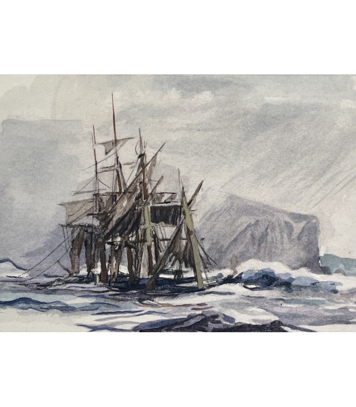 LONDON (Jack). Les Mutinés de l'Elseneur. Traduction de Paul Gruyer et Louis Postif. Aquarelles de Charles Fouqueray.