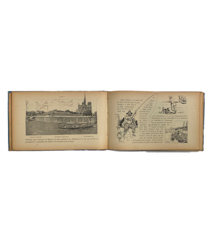 TOURS (Constant de). Guide-album du touriste. Vingt jours à Paris.