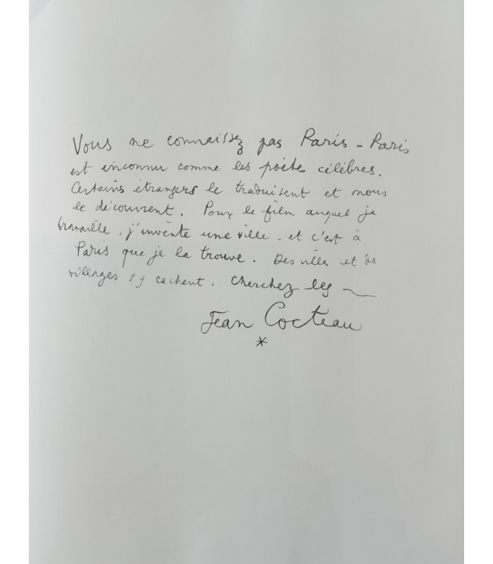 IZIS BIDERMANAS. Paris des rêves. Premier tirage de ce livre consacré à Paris. Photographies en noir et blanc d'Izis Bidermanas.