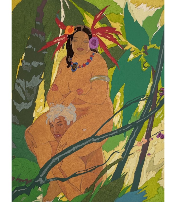 DORSENNE (Jean). C'était le soir des dieux. Illustration de U. Brunelleschi. Ornementation de Maurice L'Hoir.