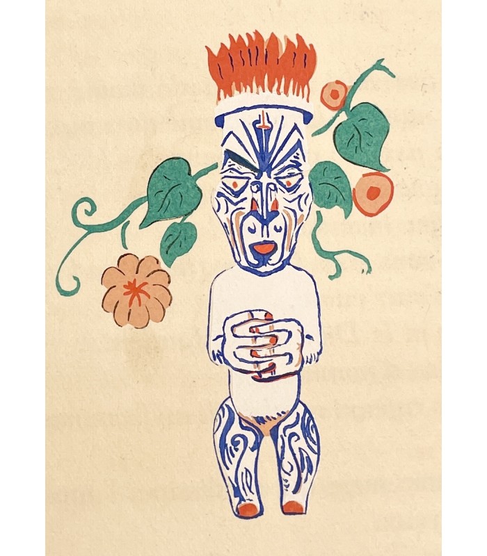 DORSENNE (Jean). C'était le soir des dieux. Illustration de U. Brunelleschi. Ornementation de Maurice L'Hoir.