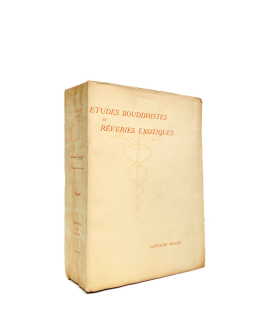 HEARN (Lafcadio). Etudes bouddhistes et Rêveries exotiques. Edition originale.