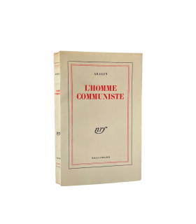 ARAGON (Louis). L'Homme communiste. Edition originale. Un des 50 premiers exemplaires numérotés sur vélin.