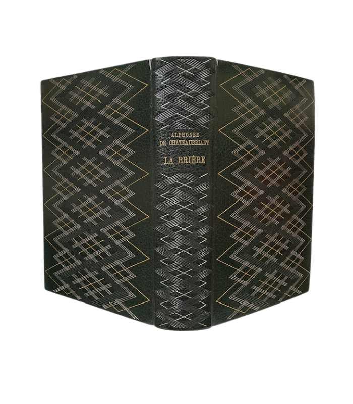 CHATEAUBRIANT (Alphonse de). La Brière. Pointes sèches de Jean Frélaut. Reliure de Semet et Plumelle.