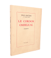 COCTEAU (Jean). Le Cordon ombilical. Souvenirs. Exemplaire du tirage ordinaire. Envoi autographe signé de Jean Cocteau.