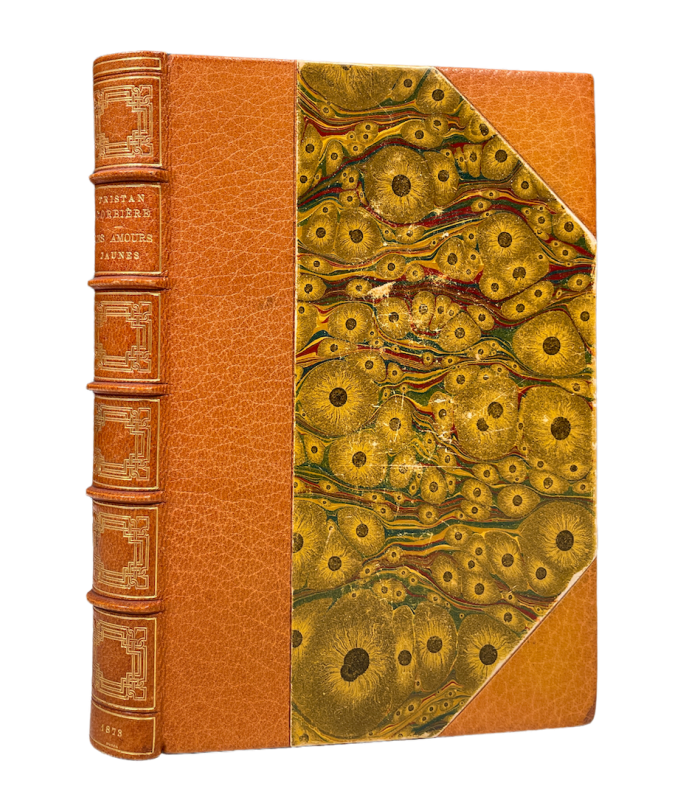 CORBIERE (Tristan). Les Amours jaunes. Edition originale. Reliure de Georges Huser.