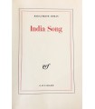 DURAS (Marguerite). India song. Edition originale.