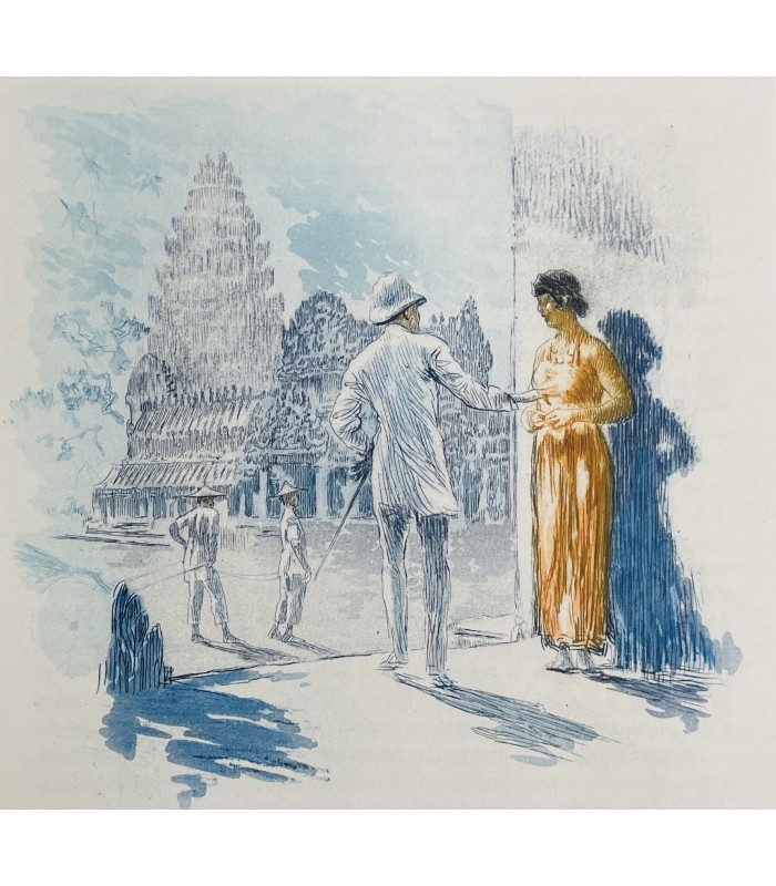 FARRERE (Claude). Les Civilisés. Illustrations de Henri Le Riche. Reliure de François Brindeau. Envoi autographe.