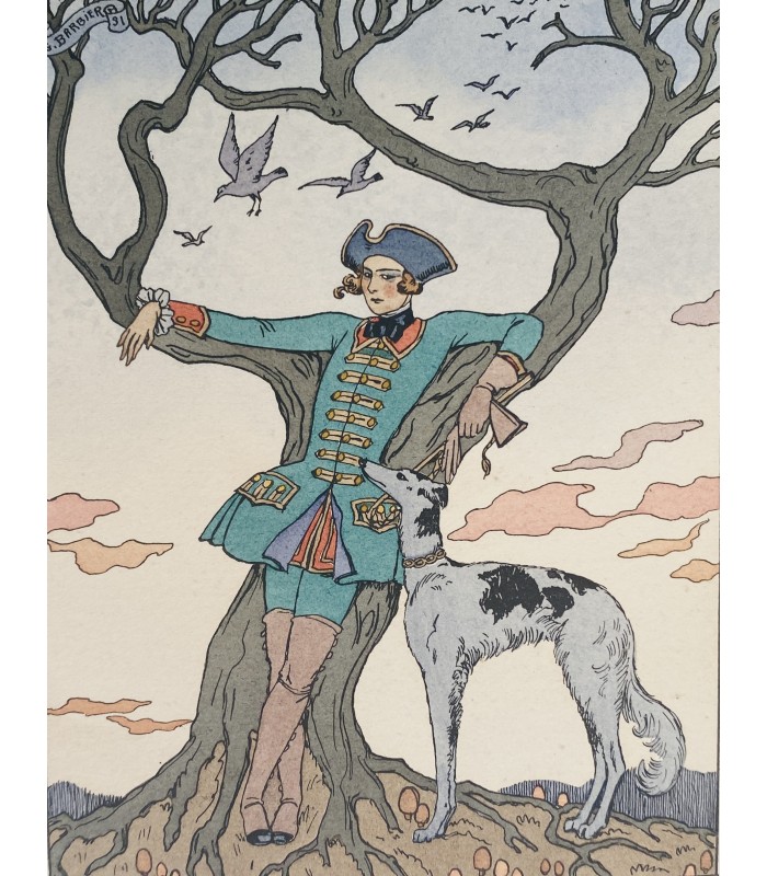 REGNIER (Henri de).  L'Escapade. Illustrations par George Barbier.