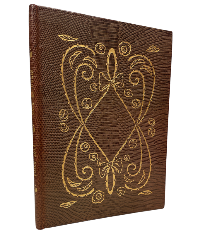 ZOLA (Emile). Naïs Micoulin. Reliure de René Kieffer. Exemplaire unique, entièrement calligraphié et illustré par Lauro.