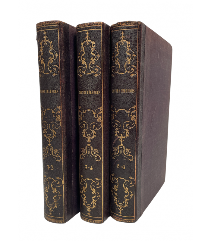 MOQUARD. Nouvelles causes célèbres, ou Fastes du crime. Edition originale.