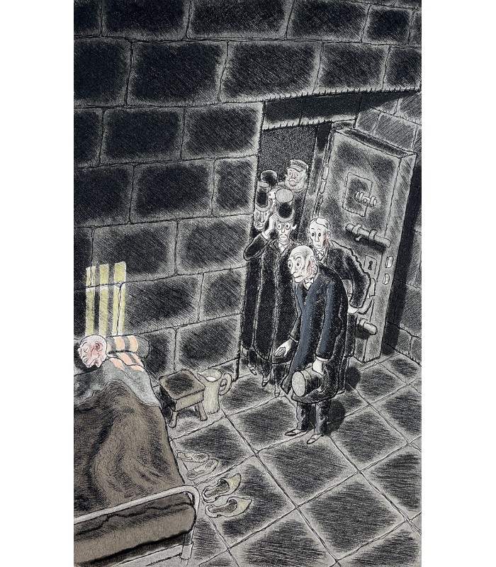 [VERCORS] BRULLER (Jean). Silences. Huit estampes dessinées, gravées, imprimées et coloriées à la main par Jean Bruller.