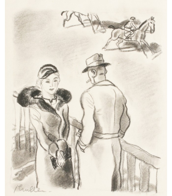 [VERCORS] BRULLER (Jean). Silences. Huit estampes dessinées, gravées, imprimées et coloriées à la main par Jean Bruller.