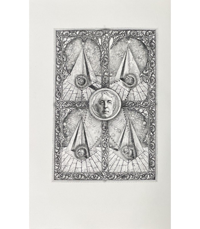 WILDE (Oscar). Le Pêcheur et son âme. Eaux-fortes originales d'Alain Loiselet. Exemplaire enrichi d'un dessin original.