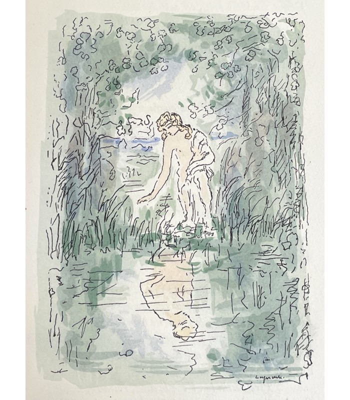 VALERY (Paul). Vers et prose. Orné de 36 aquarelles de Pierre Laprade.