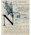 POE (Edgar). Vingt histoires extraordinaires. Illustrations de Lobel-Riche. Reliure de J.-B Rodde.