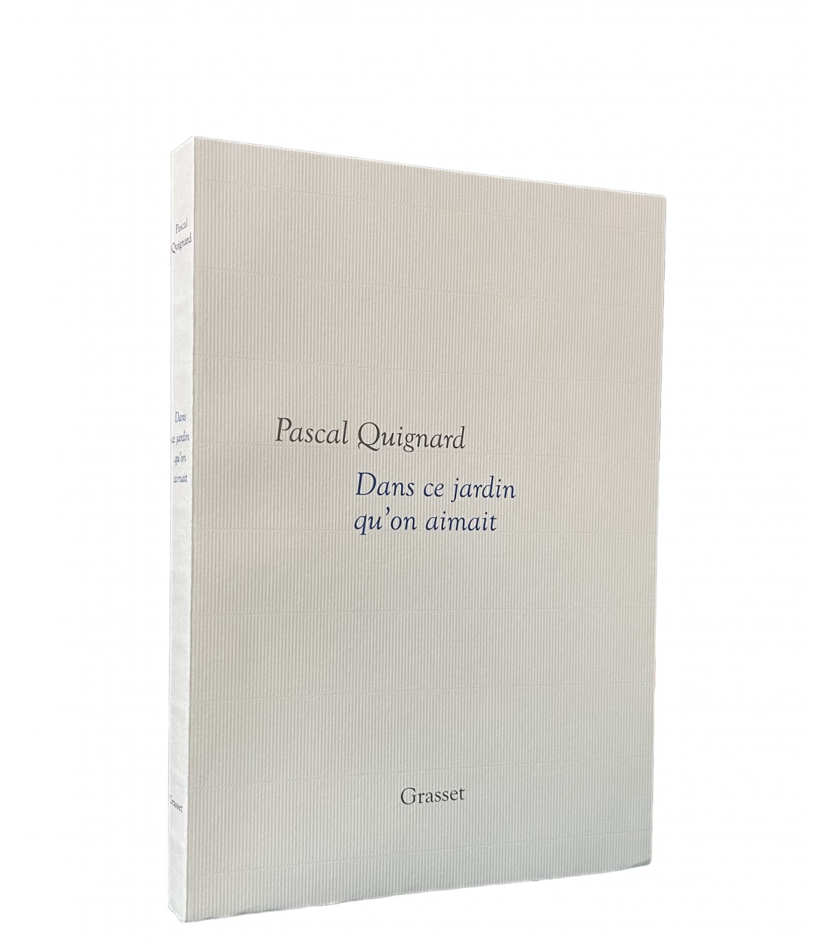 Velin Rivoli QUIGNARD (Pascal).