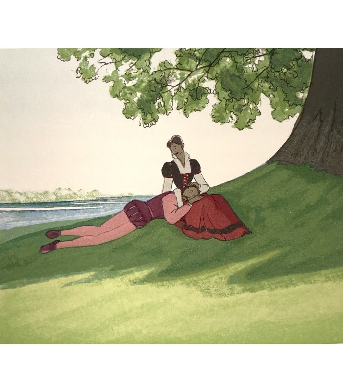 RONSARD (Pierre de). Les Amours. Illustrations d'André-E. Marty.