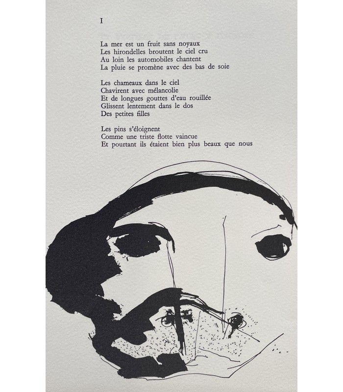 BUTOR (Michel). La Banlieue de l'aube à l'aurore. Mouvement brownien. Edition originale illustrée par Bernard Dufour.