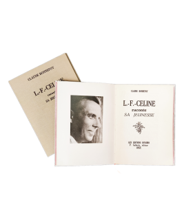 [CELINE (Louis-Ferdinand)] BONNEFOY (Claude). L.-F. Céline raconte sa jeunesse. Edition originale.