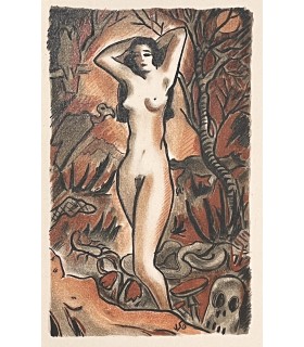 BAUDELAIRE (Charles). Les Fleurs du Mal. Illustrations de Jean Saussac-Gamon.