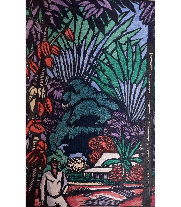 CHADOURNE (Louis). Le Pot au noir. Scènes et figures des tropiques. Bois gravés par Falké.