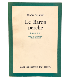 CALVINO (Italo). Le Baron perché. Traduit de l'italien. Edition originale de la première traduction française.