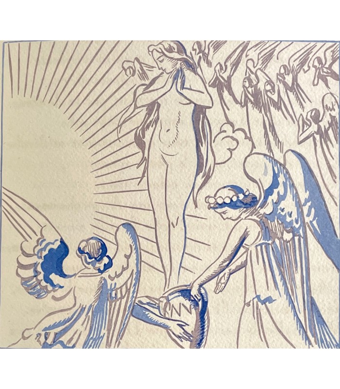 VIGNY (Alfred de). Eloa ou La Sœur des anges. Illustrations de Maurice Denis. Reliure de Georges Cretté.