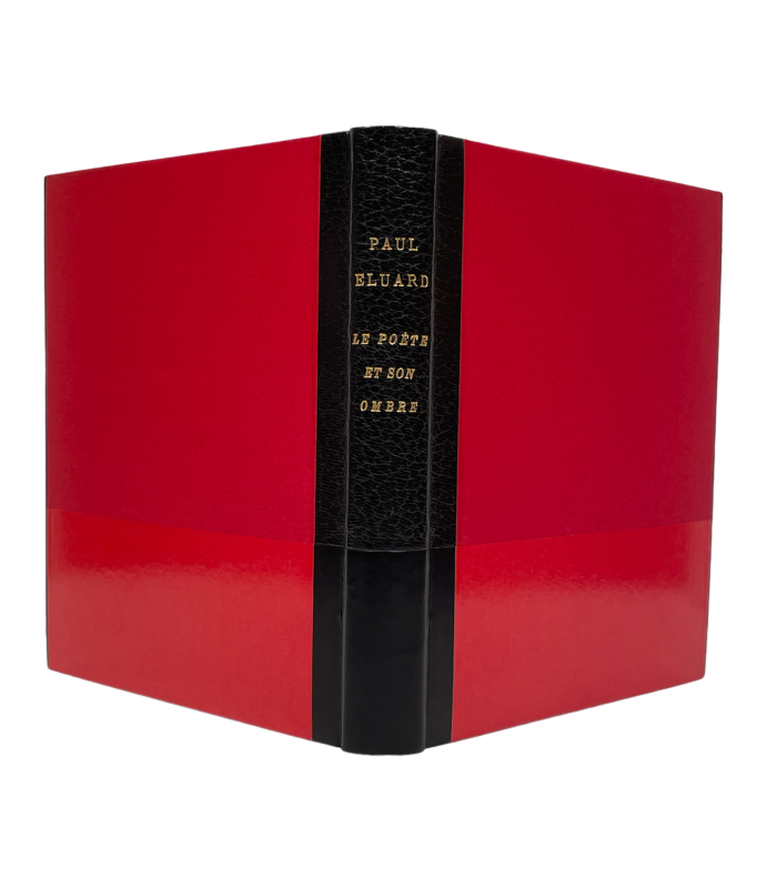 ELUARD (Paul). Le Poète et son ombre. Edition originale. Reliure de Paul-Lucien Martin.