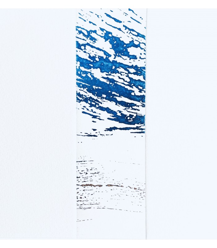 FABRE (Michel). Des ciels pour marcher. Gravures et gaufrages de Michel Boucaut.