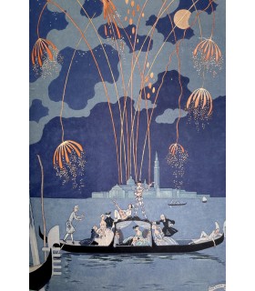 VERLAINE (Paul). Fêtes galantes. Illustrations de George Barbier. Reliure de Michel Richard.