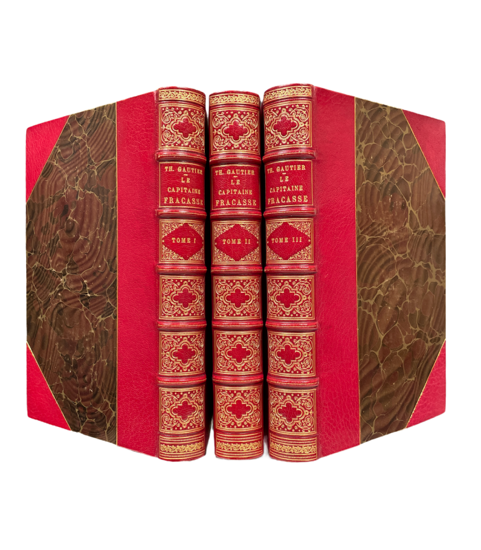 GAUTIER (Théophile). Le Capitaine Fracasse. Illustrations de Charles Delort. Reliure par Marius Michel.