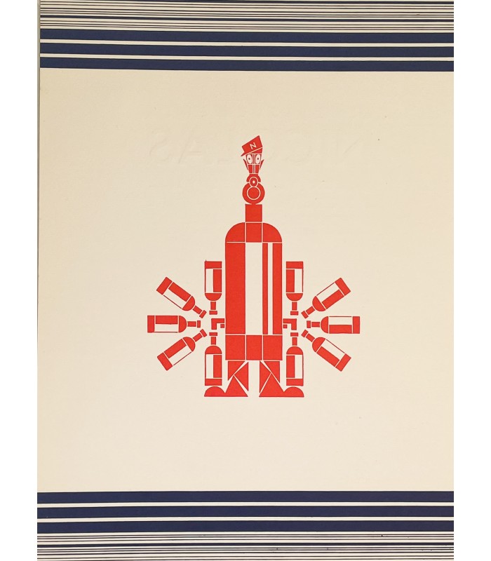 [VINS NICOLAS] Liste des grands vins fins 1930. Publication publicitaire illustrée par Paul Iribe.